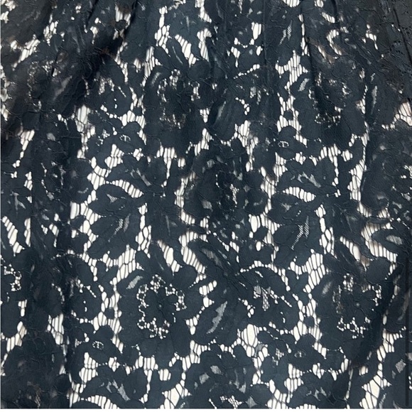 NWOT! GLAM up w for weddings, holidays etc. WITH POCKETS! J. Crew lace skirt . - Picture 4 of 7